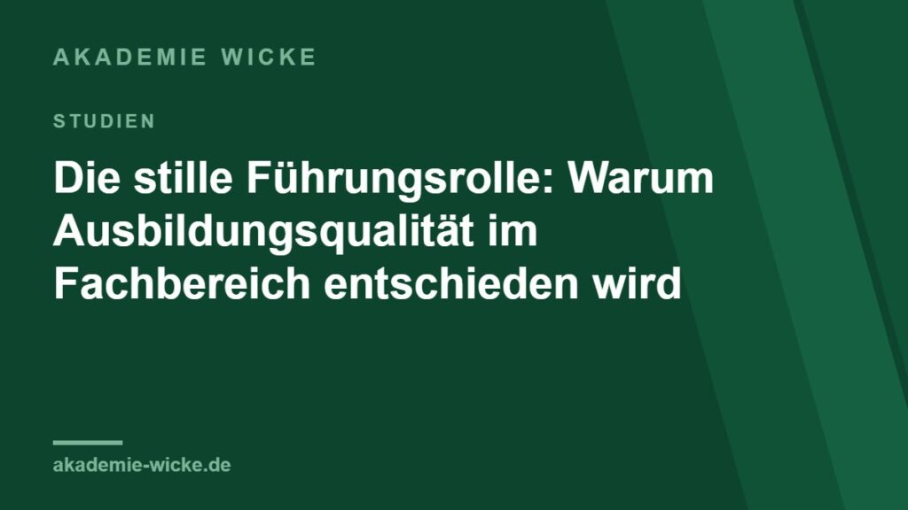 markenbild die stille fuehrungsrolle ausbildungsqualitaet